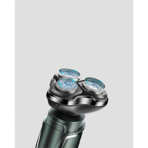 3D Akıllı Kesim Teknolojili Şarjlı Tıraş Seti – 3 Başlıklı Paslanmaz Çelik Bıçaklı