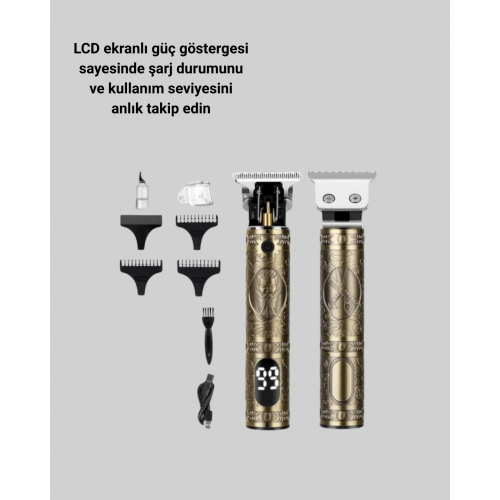 Su Geçirmez Daling Saç ve Sakal Tıraş Makinesi Su Geçirmez Daling Saç ve Sakal Tıraş Makinesi