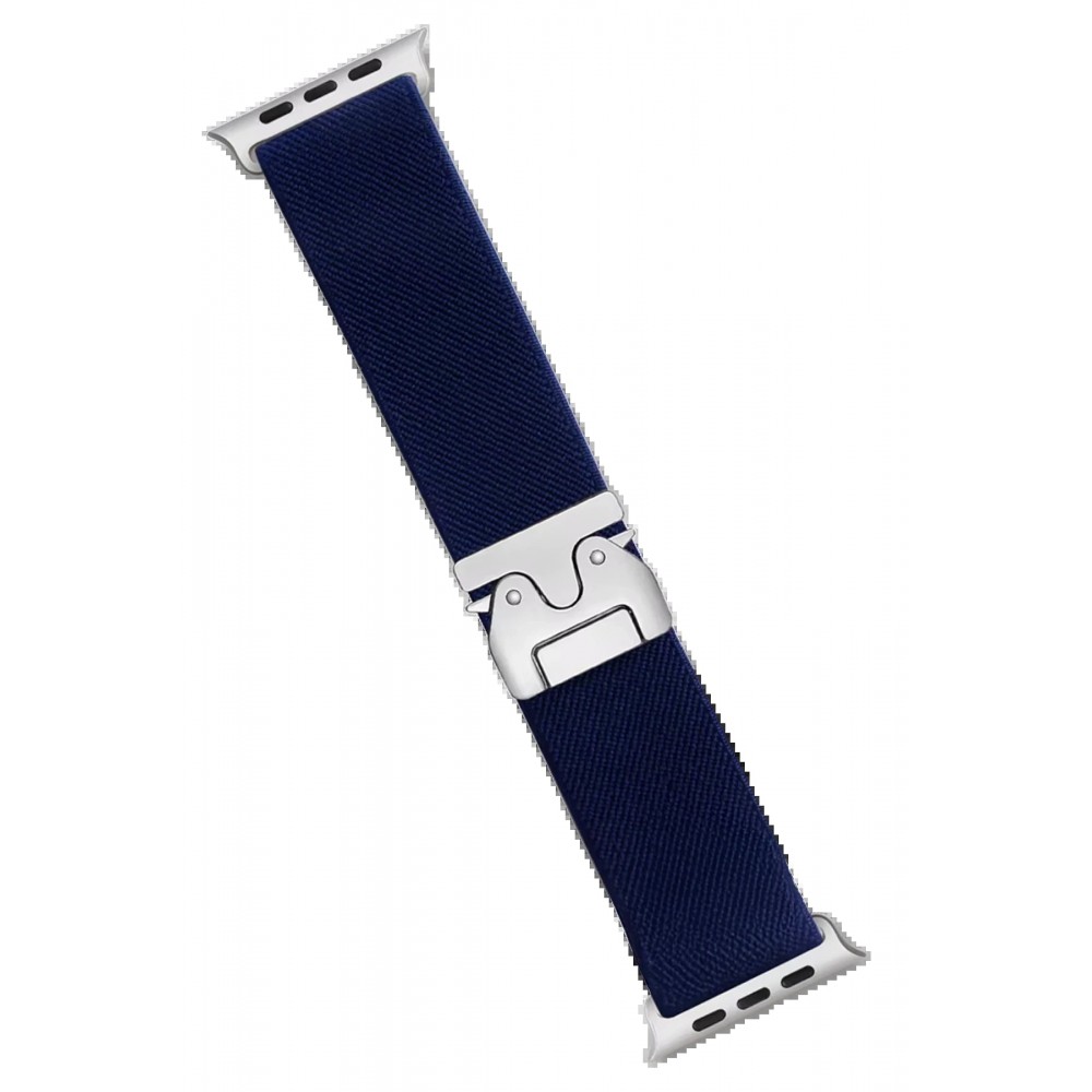 Apple Watch 42mm Forest Kumaş Kordon - Lacivert-(5796)