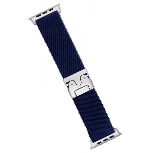 Apple Watch 42mm Forest Kumaş Kordon - Lacivert-(5796)
