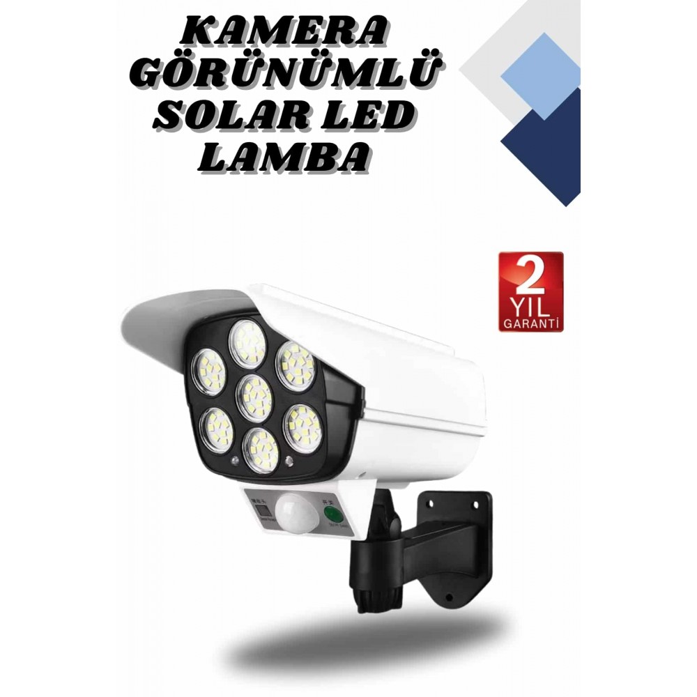 Kamera Görünümlü Led Lamba Dönebilen Bahçe Aydınlatması Duvar Lambası