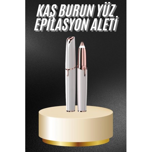 Kaş Bıyık Tüy Epilasyon Aleti Pilli Yüz Kaş Epilatör Kıl Tüy Alma Epilasyon Kaş Bıyık Tüy Epilasyon Aleti Pilli Yüz Kaş Epilatör Kıl Tüy Alma Epilasyon