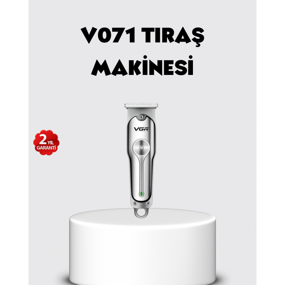 Şarjlı Gümüş Tıraş Makinesi – 3 Farklı Başlıklı 120 Dakika Çalışma Süreli Cilt Dostu Erkek Bakım Cihazı