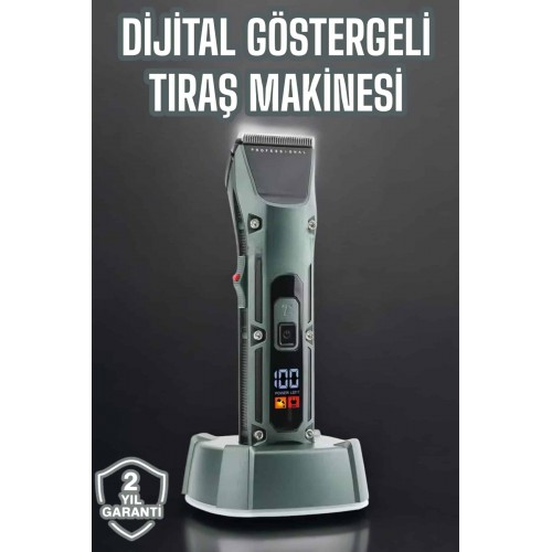 Tıraş Makinesi Uzun Pil Ömrü Şarjlı Günlük Tıraş Makinesi