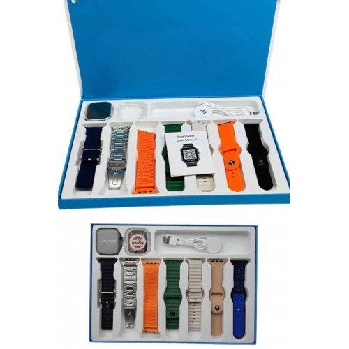 Akıllı Saat 7 Kordon Hediyeli Takvim Alarm Nabız Ölçer Bildirim Görme Sesli Görüşme Akıllı Saat 7 Kordon Hediyeli Takvim Alarm Nabız Ölçer Bildirim Görme Sesli Görüşme