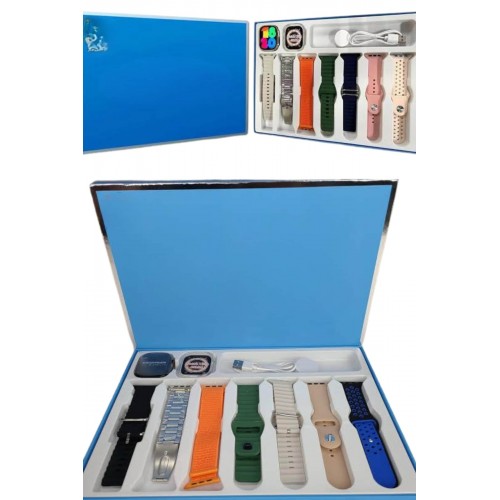 Akıllı Saat 7 Kordon Hediyeli Takvim Alarm Nabız Ölçer Bildirim Görme Sesli Görüşme Akıllı Saat 7 Kordon Hediyeli Takvim Alarm Nabız Ölçer Bildirim Görme Sesli Görüşme