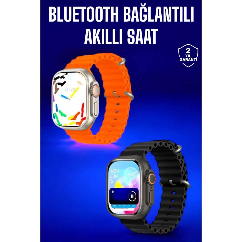 Akıllı Saat Arama Cevaplayan Bildirim Görme Yeni Nesil Bluetooth Bağlantılı