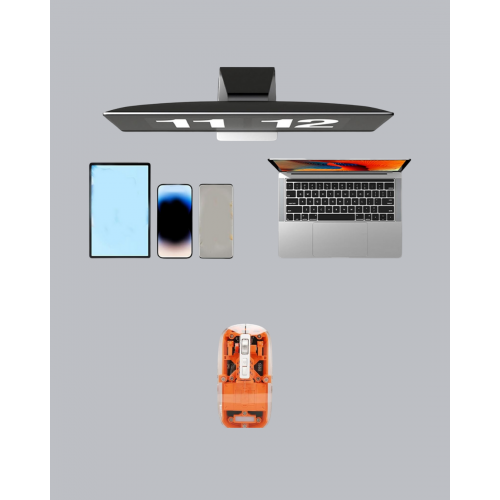 Kablosuz Sessiz Ergonomik ve Şarjlı Fare - Gelişmiş Çoklu Cihaz Desteği