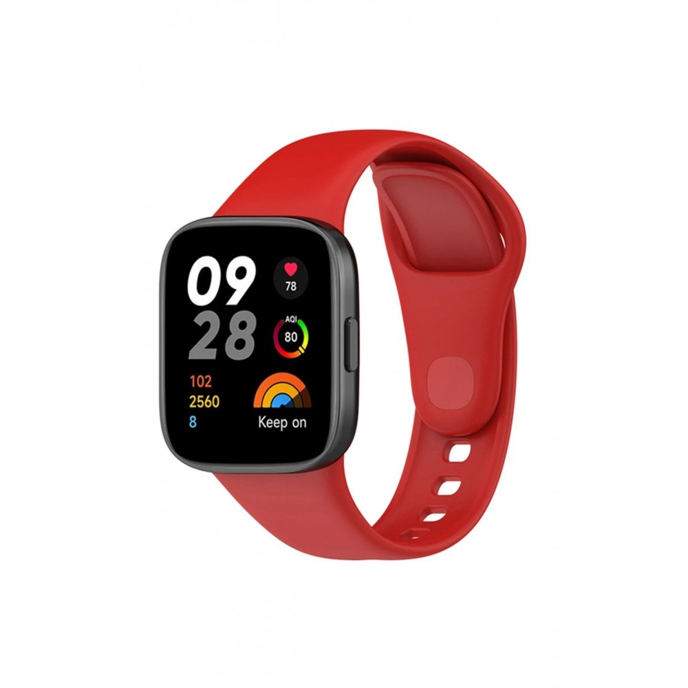 Xiaomi Redmi Watch 3 Klasik Kordon - Kırmızı-(5796)