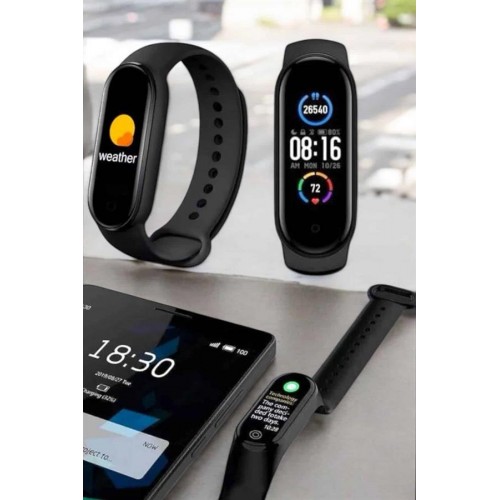 Akıllı Bileklik Fitness ve Sağlık İçin Akıllı Bileklik Adım Sayar Kalp Atışı Uyku İzleme