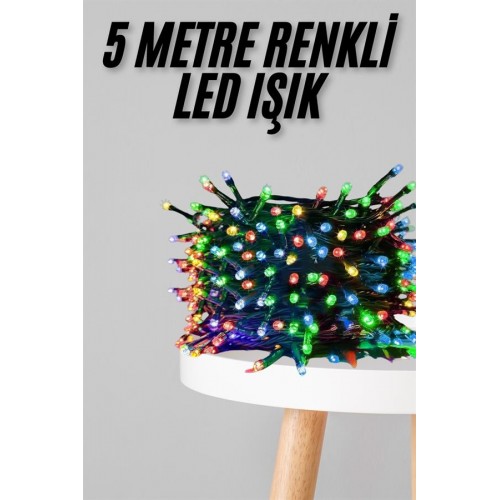 Renkli Her Ortama Uygun 5 Metre Led Işık Renkli Aydınlatma RGB