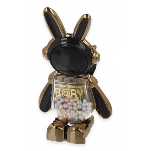 Astro Stand Tavşan Astronot - Siyah-(5796)