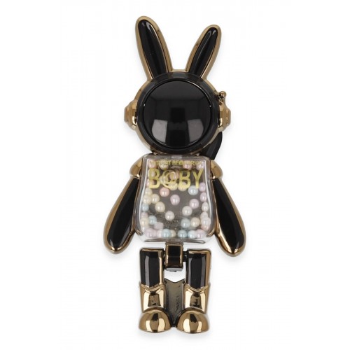 Astro Stand Tavşan Astronot - Siyah-(5796)