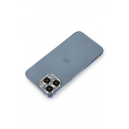 iPhone 11 Pro Max Metal Kamera Lens Koruma Cam - Gold-(5796)