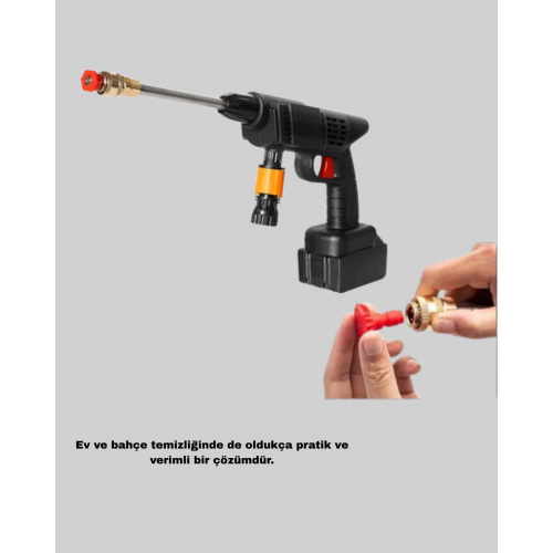 Taşınabilir Akülü Araba Yıkama Makinesi 1.7 MPa Basınçlı ve Ergonomik Tasarımlı Taşınabilir Akülü Araba Yıkama Makinesi 1.7 MPa Basınçlı ve Ergonomik Tasarımlı