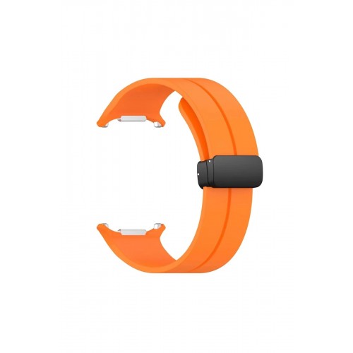 Watch 7 Ultra KR418 Tender Silikon Kordon - Turuncu-(5796)