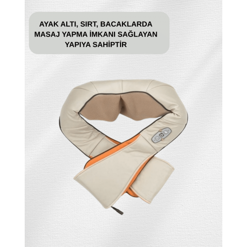 Ovmalı Isıtmalı Elektrikli Masaj Aleti – Boyun Sırt Bel Omuz ve Bacak İçin Profesyonel Masaj Aleti Ovmalı Isıtmalı Elektrikli Masaj Aleti – Boyun Sırt Bel Omuz ve Bacak İçin Profesyonel Masaj Aleti