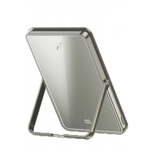 PW580 5.000 mAh 20W Type-C 15W Kablosuz Şarj 3W Saat Şarj ve 5W Kulaklık Şarj Destekli PD Hızlı Şarj Magsafe Powerbank - Titanyum-(5796)