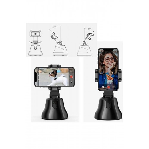 Apai Genie 360 Derece Takip Etme Özellikli Selfie Gimbal - Siyah-(5796) Apai Genie 360 Derece Takip Etme Özellikli Selfie Gimbal - Siyah-(5796)