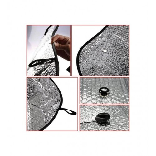 Araç Ön Cam Güneşlik UV ve Isı Koruma Katlanabilir Toyota Corolla Skoda Superb Dacia Duster Ford Focus