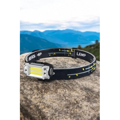 Kafa Lambası Kamp Feneri Balıkçı Feneri Başlıklı Suya Dayanıklı