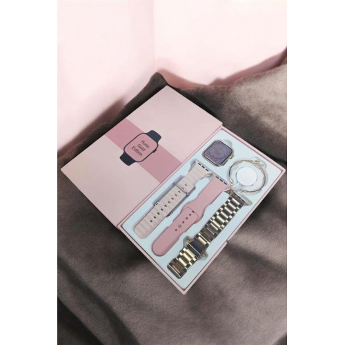 Akıllı Saat Sesli Görüşme Bildirim Görme Uyku ve Sağlık Takibi