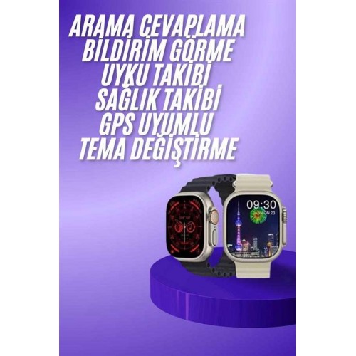 Akıllı Saat Bluetooth Bağlantılı Uyku ve Sağlık Takibi