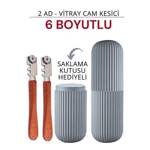 Turk Elmas Cam Kesici - Kalem Tipi Cam Kesici Cam Kesme Elması 2 Lİ KUTULU
