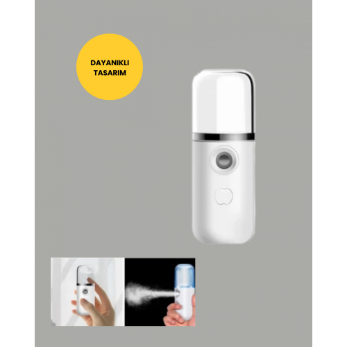 Taşınabilir Şarjlı Buhar Nemlendirici – Kablosuz Akıllı Pro Teknolojili Mini Cilt ve Ortam Nemlendirici Taşınabilir Şarjlı Buhar Nemlendirici – Kablosuz Akıllı Pro Teknolojili Mini Cilt ve Ortam Nemlendirici