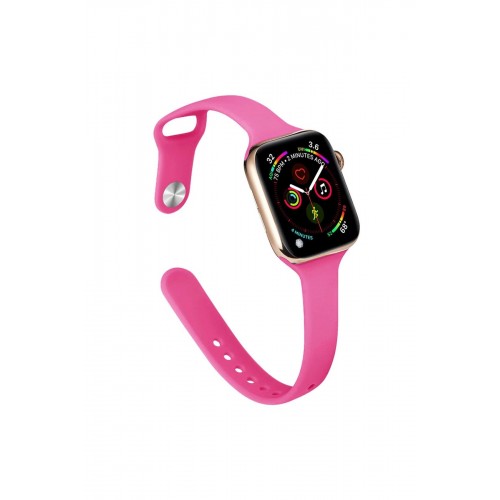 Apple Watch 42mm Klasik Kordon - Pembe-(5796)