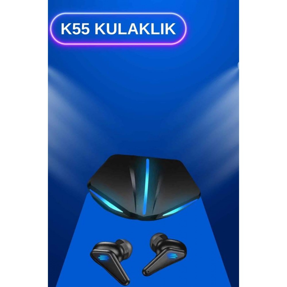 Kadınlar İçin Dokunmatik Ekran Akıllı Saat ve Gamer Kablosuz Bluetooth Kulaklık ANC Özelliği