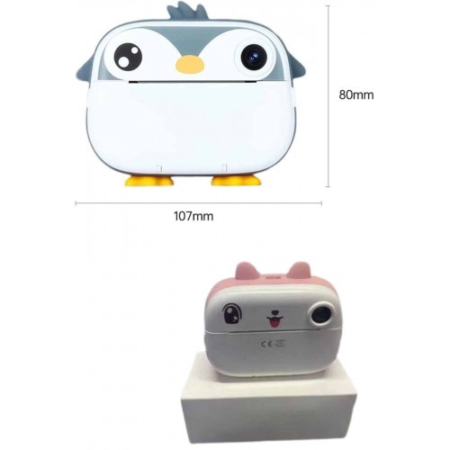 Çocuklara Özel Şirin Tasarımlı Mini Fotoğraf Yazıcısı 3 Adet Rulo Hediyeli Çocuklara Özel Şirin Tasarımlı Mini Fotoğraf Yazıcısı 3 Adet Rulo Hediyeli