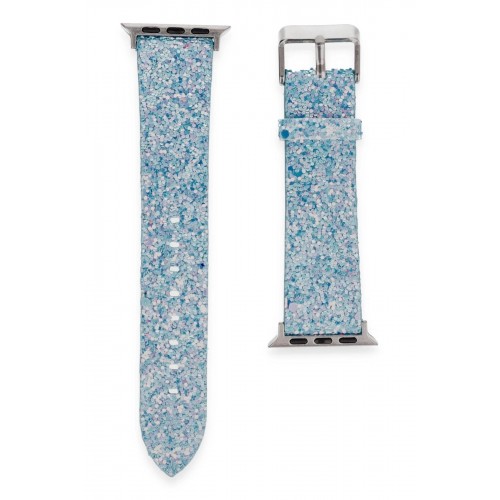 Apple Watch 38mm Starry Taşlı Kordon uaz-(5796)