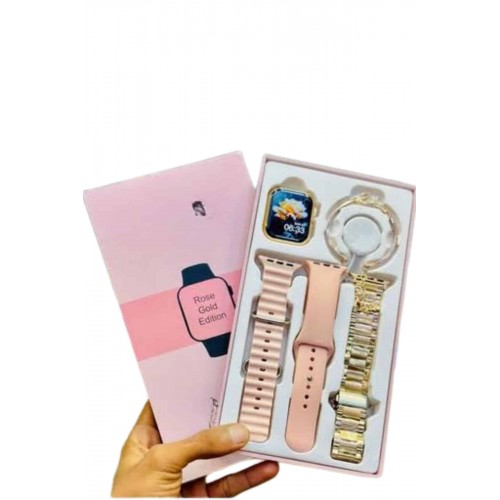 Yeni Nesil Kadın Akıllı Saat Rose Gold Android ve İos Uyumlu Yeni Nesil Kadın Akıllı Saat Rose Gold Android ve İos Uyumlu