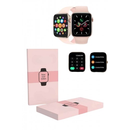 Yeni Nesil Kadın Akıllı Saat Rose Gold Android ve İos Uyumlu Yeni Nesil Kadın Akıllı Saat Rose Gold Android ve İos Uyumlu