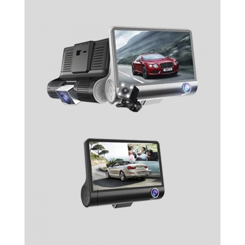 Full HD Araç Kamerası 3’lü 4.0” Ekranlı ve HDR Gece Görüşlü Full HD Araç Kamerası 3’lü 4.0” Ekranlı ve HDR Gece Görüşlü