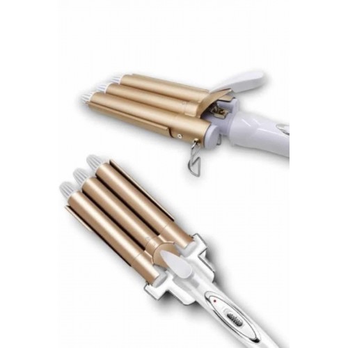 Saç Şekillendirici Wag Maşa Üçlü Yüksek Isı Ayarlı Seramik Kaplama Saç Şekillendirici Wag Maşa Üçlü Yüksek Isı Ayarlı Seramik Kaplama