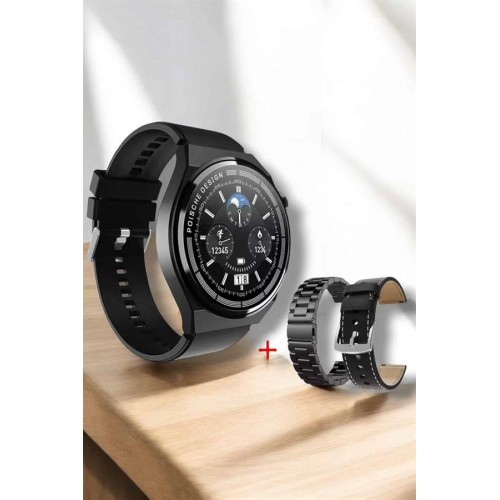 Akıllı Saat Sağlık ve Fitness Takibi Bluetooth Bağlantılı Dokunmatik Ekran