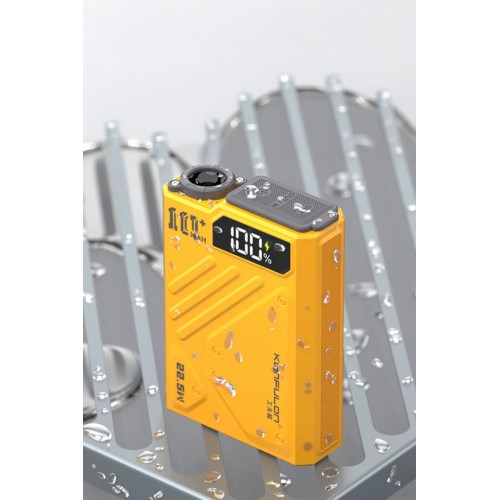 J38 10.000 mAh 20W PD Led Işıklı Magsafe Powerbank - Gri-(5796)