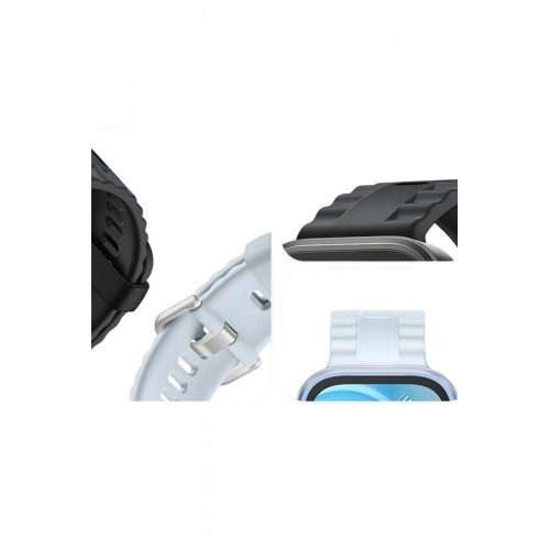 Huawei Fit 4 Nova Silikon Kordon - Beyaz-(5796) Huawei Fit 4 Nova Silikon Kordon - Beyaz-(5796)