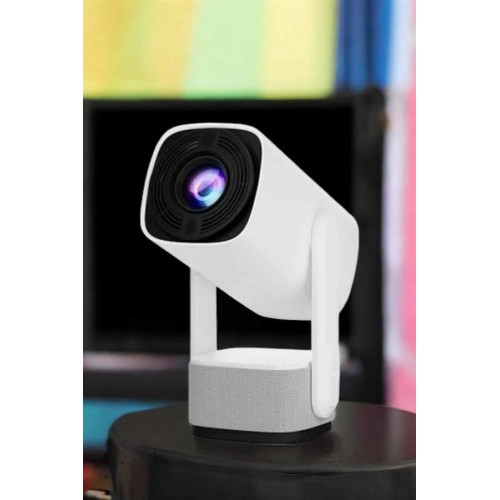 Taşınabilir Sinema Oyun Projektörü Akıllı Projeksiyon Android 11