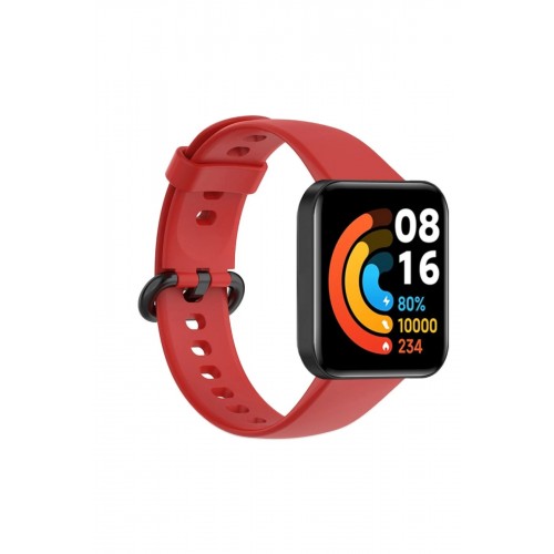 Xiaomi Redmi Watch 2 Klasik Kordon - Kırmızı-(5796)