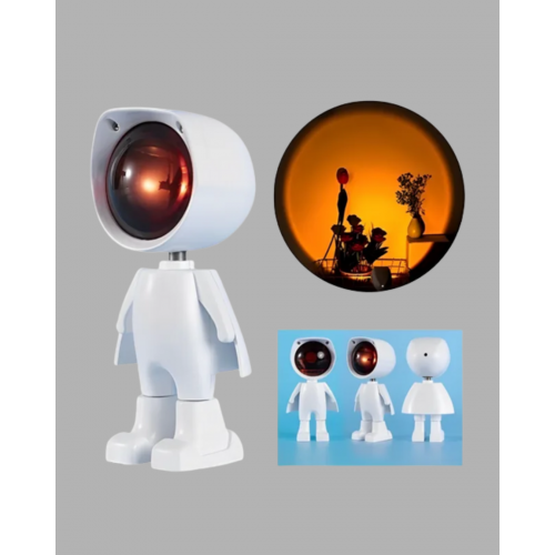 360° Ayarlanabilir Başlıklı Astronot Gece Lambası 360° Ayarlanabilir Başlıklı Astronot Gece Lambası