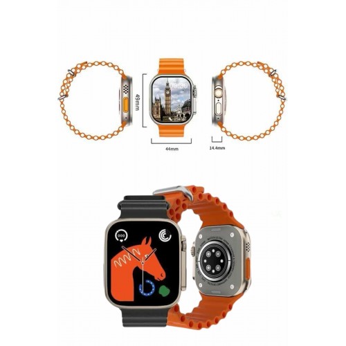 Yeni Nesil Bluetooth Bağlantılı Akıllı Saat Sosyal Medya Girişli Uyku Takibi