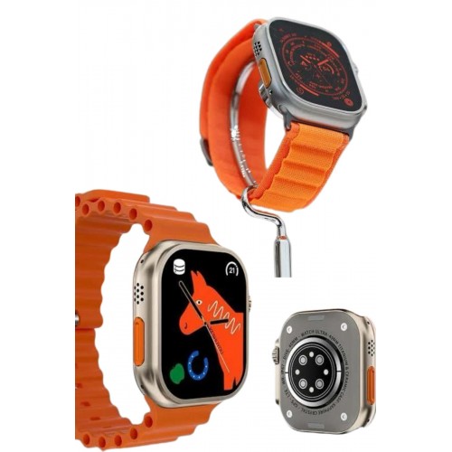 Yeni Nesil Bluetooth Bağlantılı Akıllı Saat Sosyal Medya Girişli Uyku Takibi