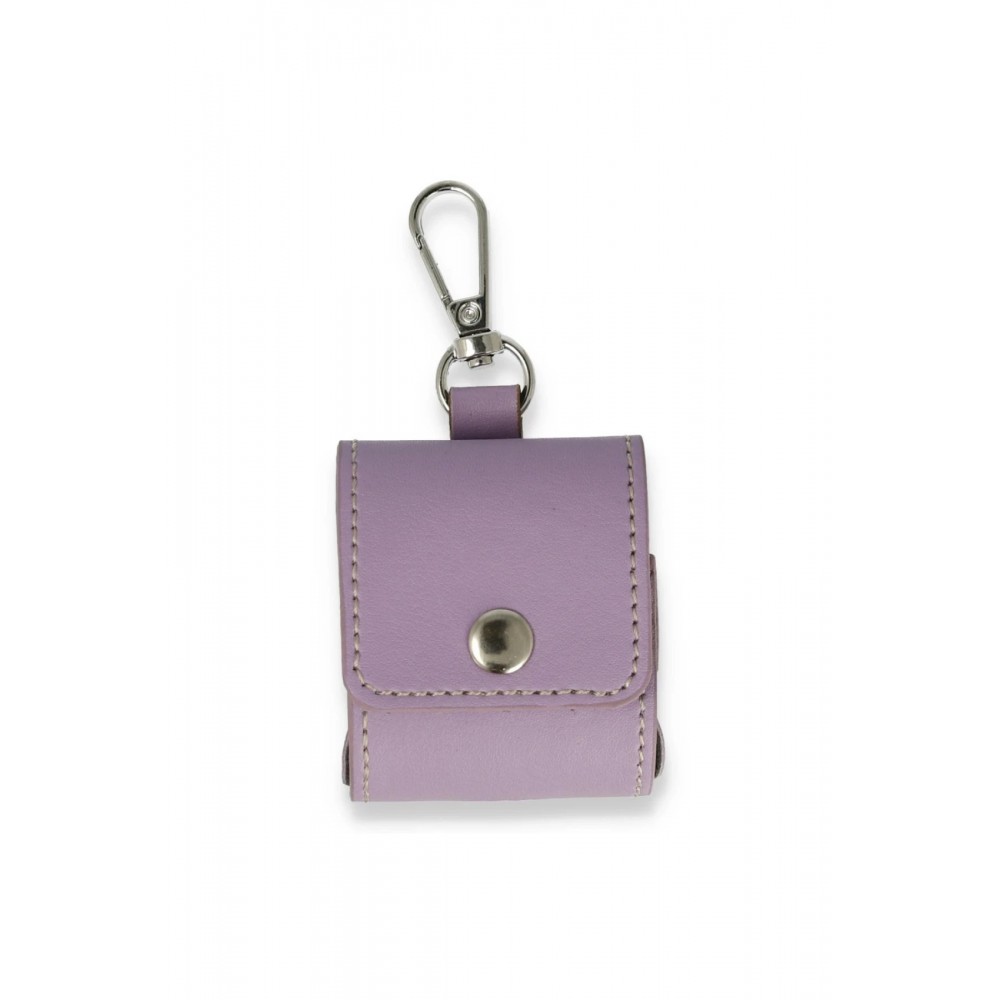 Airpods Pro (1.nesil) Askılı Kılıf - Lila-(5796)