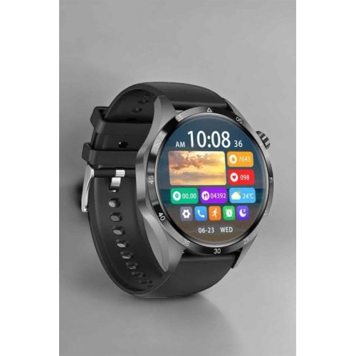 Akıllı Saat Metal Kordonlu GPS ve NFC Uyumlu Arama Cevaplayan