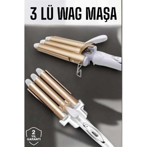 Wag Maşa Yüksek Isı Ayarlı Su Dalga Maşası