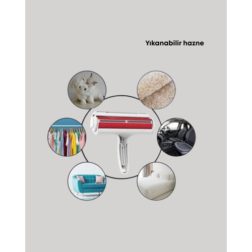 Yeniden Kullanılabilir Evcil Hayvan Tüy Toplayıcı – Pratik ve Ekonomik