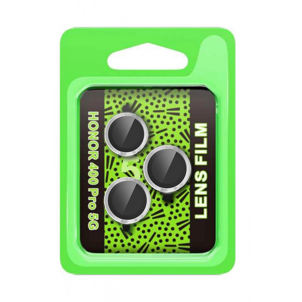 Huawei Honor 400 Pro 5G Raze Metal Kamera Lens - Gümüş-(5796)